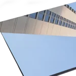 Πάνελ τοίχου με όψη καθρέφτη για εσωτερικό χώρο GH101 (1,22m×2,80m)